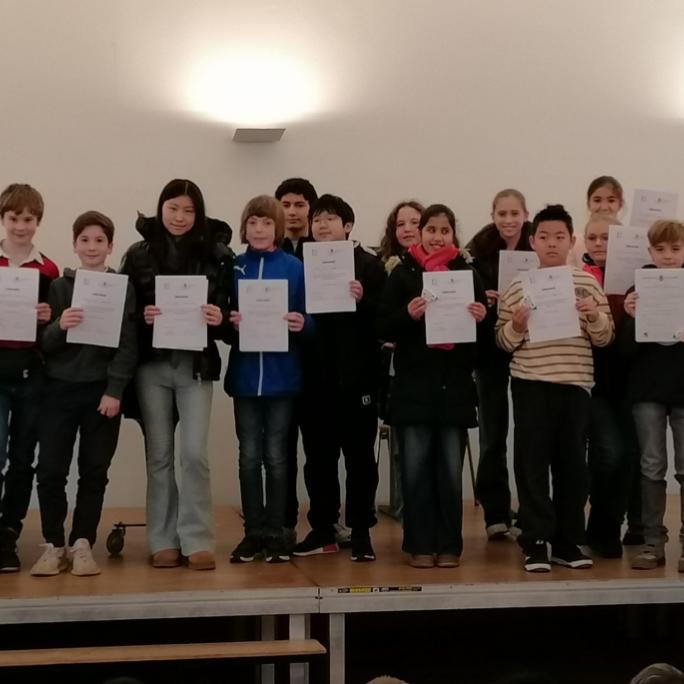 Hervorragende Mathematiker und Vorleser ausgezeichnet (c) Anna Feichtinger Hervorragende Mathematiker und Vorleser ausgezeichnet