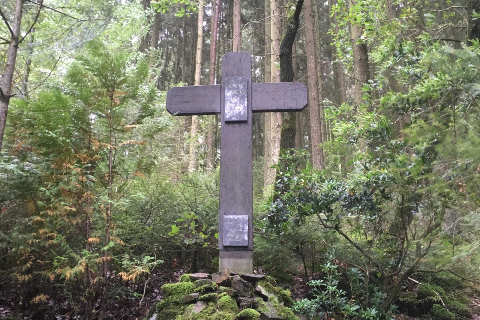 Unser Schulkreuz bei Zenscheid in der Eifel