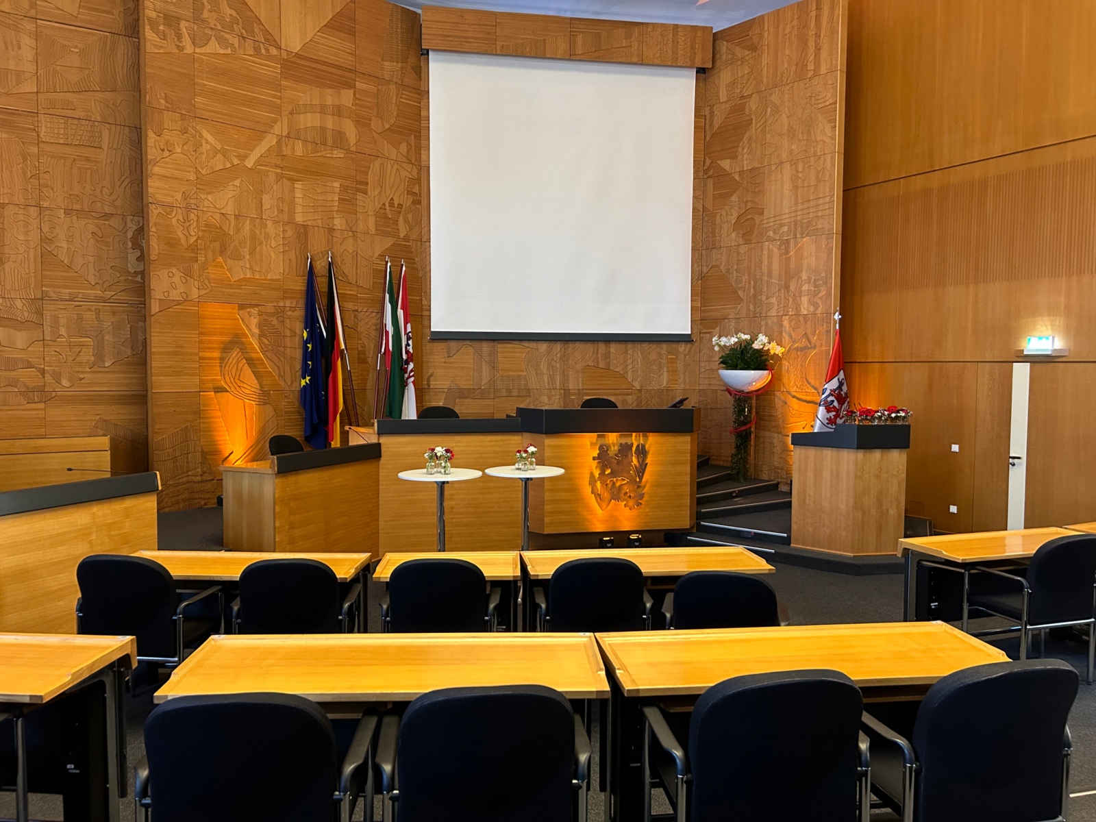 Plenarsaal des Rathauses