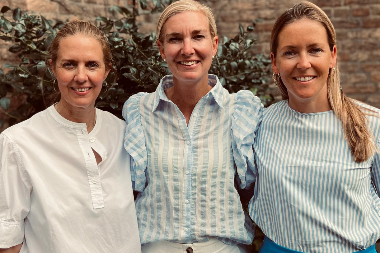 Der Vorstand des St. Ursula Fördervereins (v.l.) Annette Rösener, Dr. Victoria Jansen, Friederike van Delden