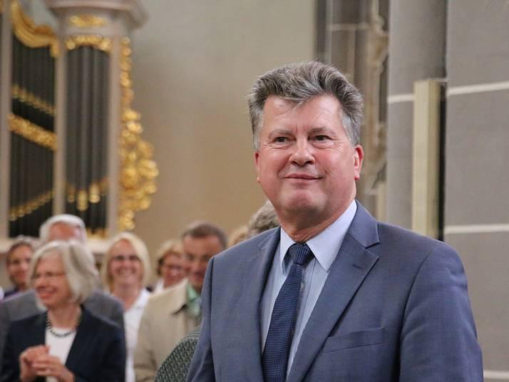 Michael Baltes während des Festaktes