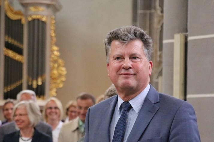 Michael Baltes während des Festaktes