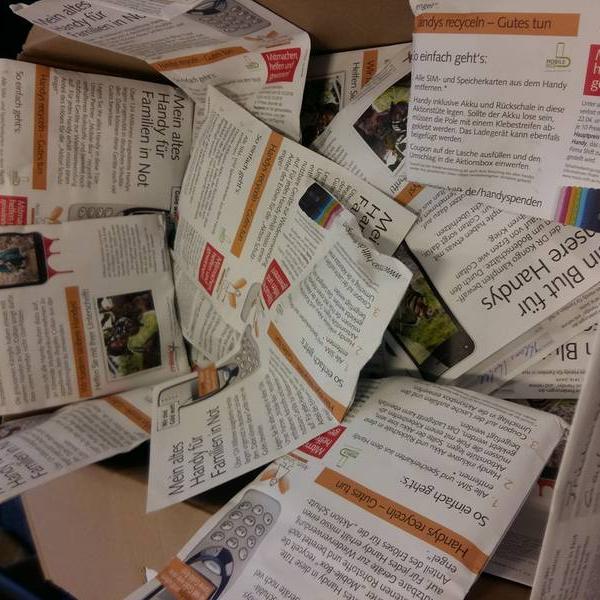 Aktion „Handys spenden, Gutes tun!“ am St.-Ursula-Gymnasium