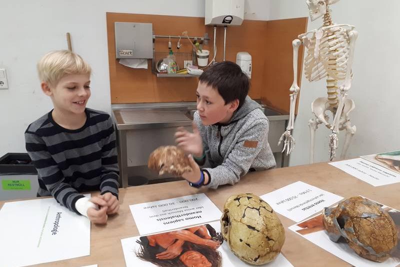 Martin und Nicolas während des Workshops