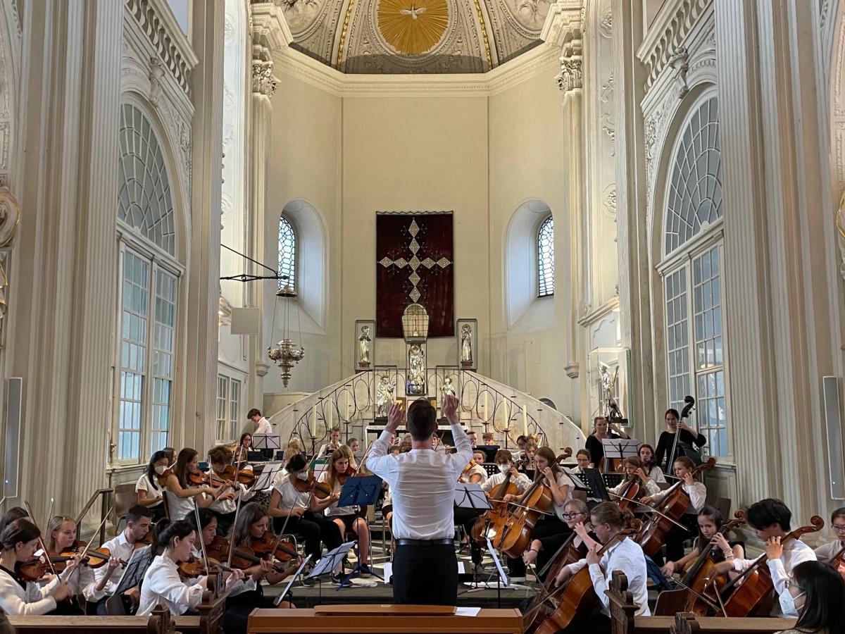 Das Schulorchester in St. Andreas <br></br>