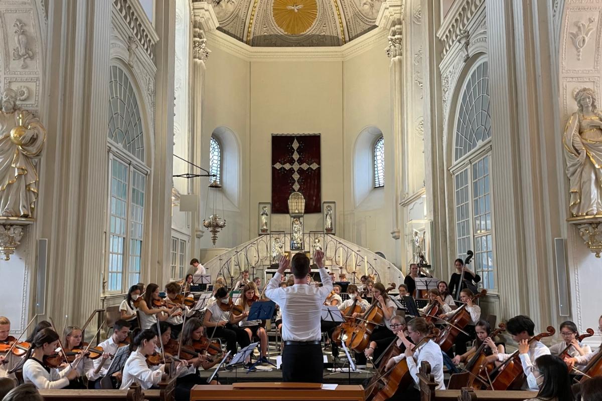 Das Schulorchester in St. Andreas <br></br>