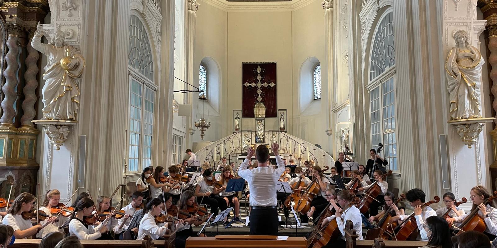Das Schulorchester in St. Andreas <br></br>