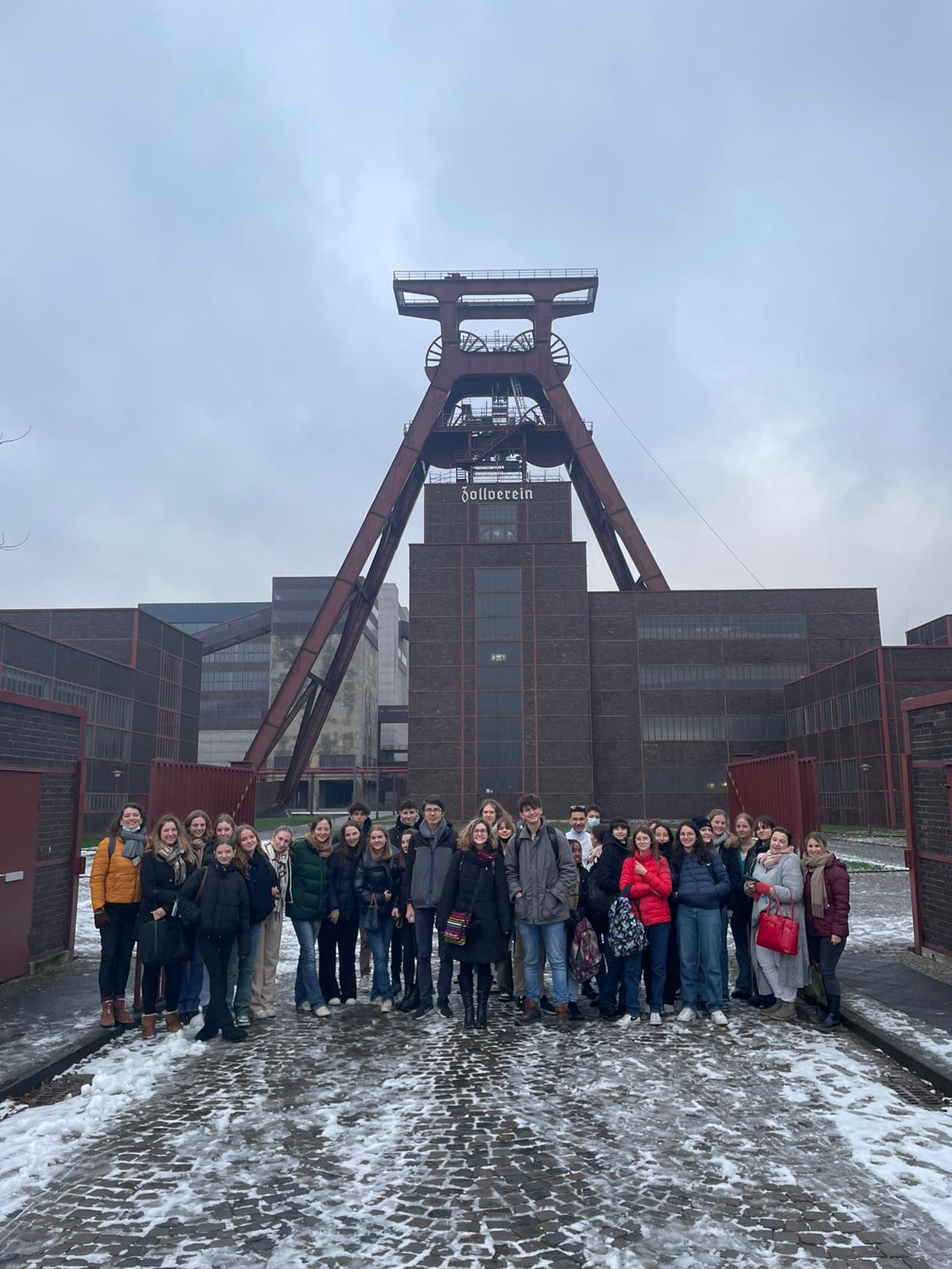 Beim Besuch der Zeche Zollverein