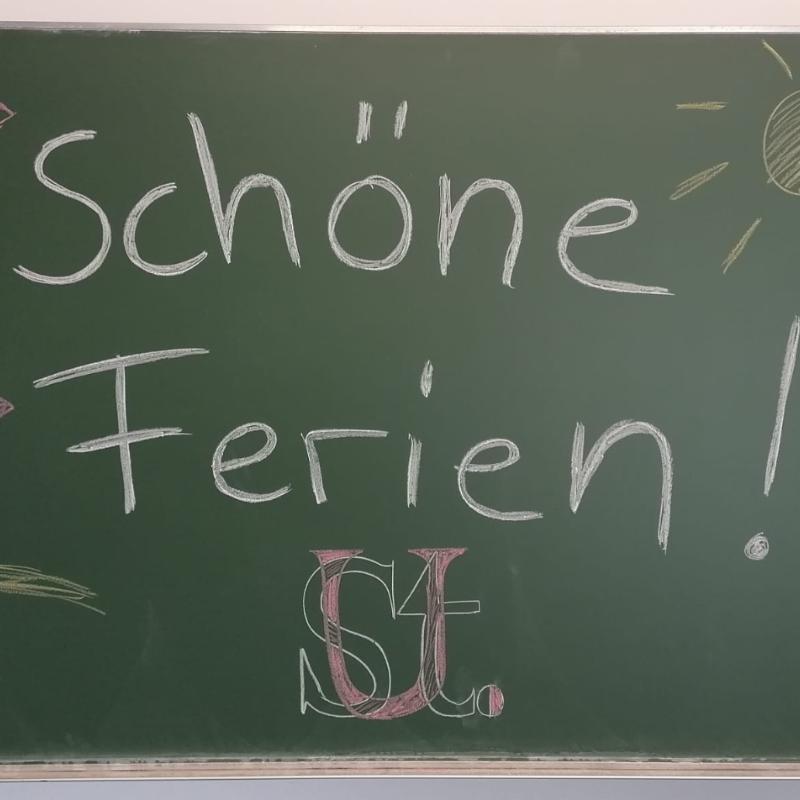 Schöne Sommerferien!