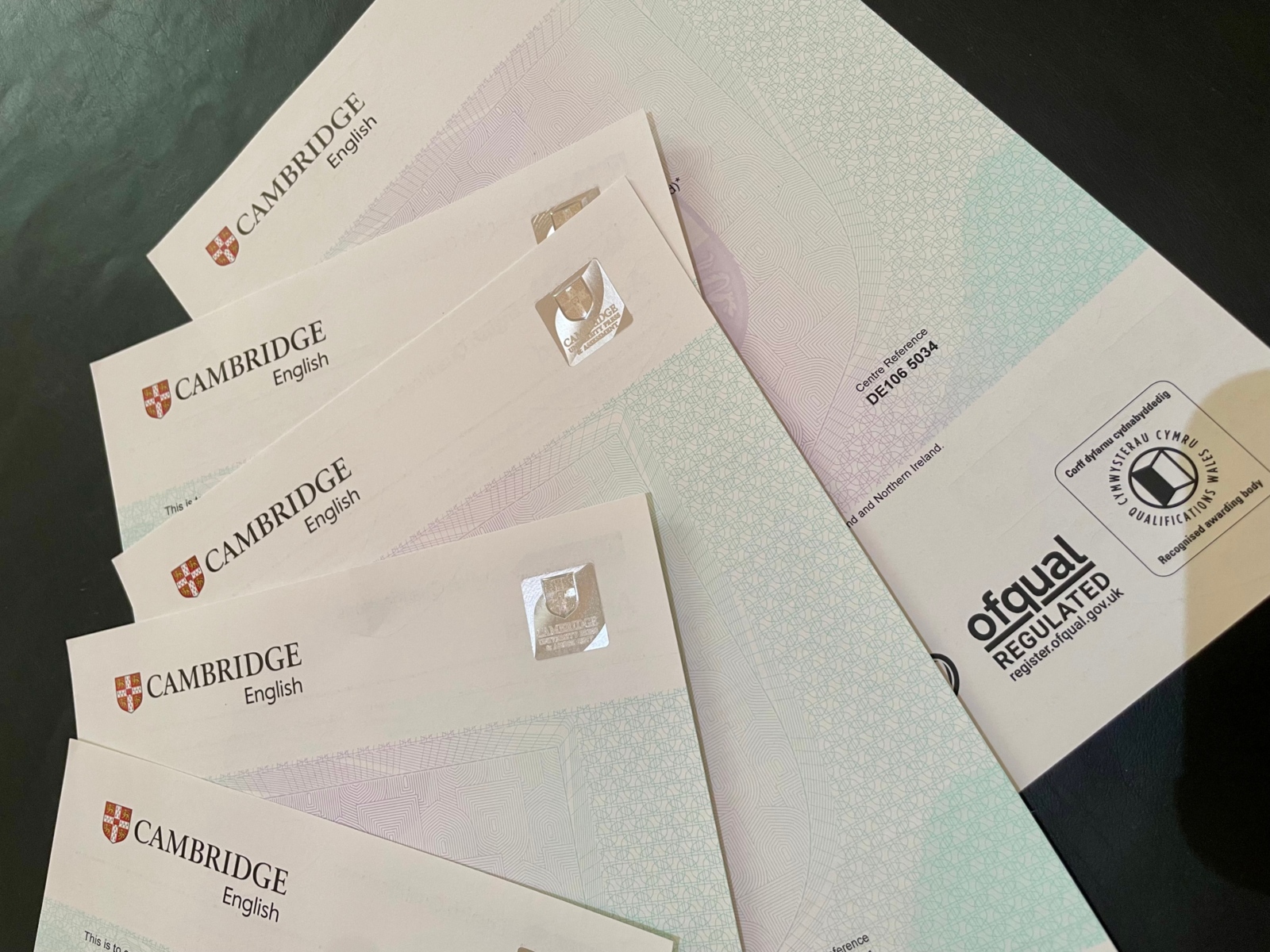 Certificates <br></br>