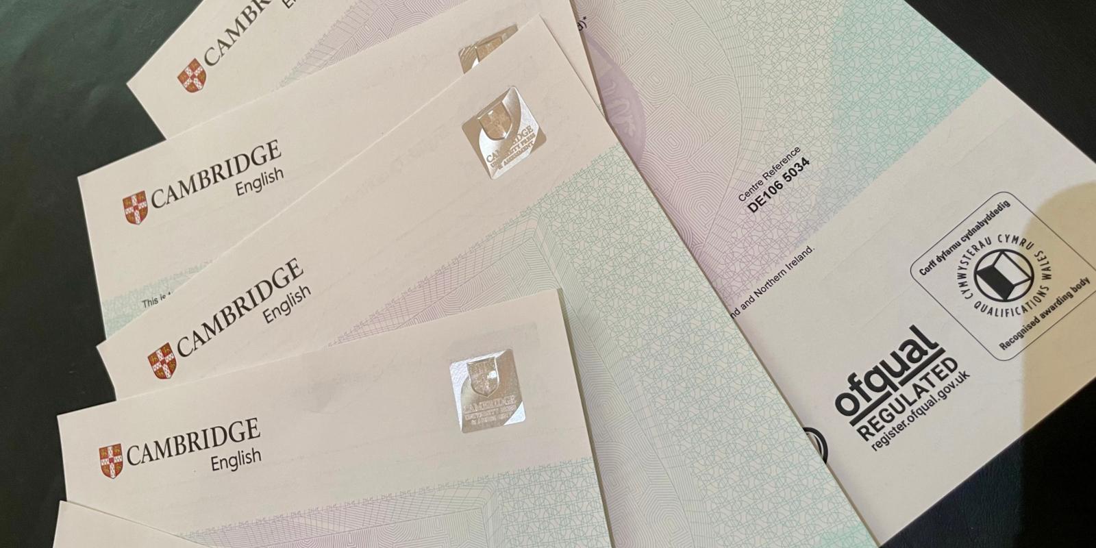 Certificates <br></br>