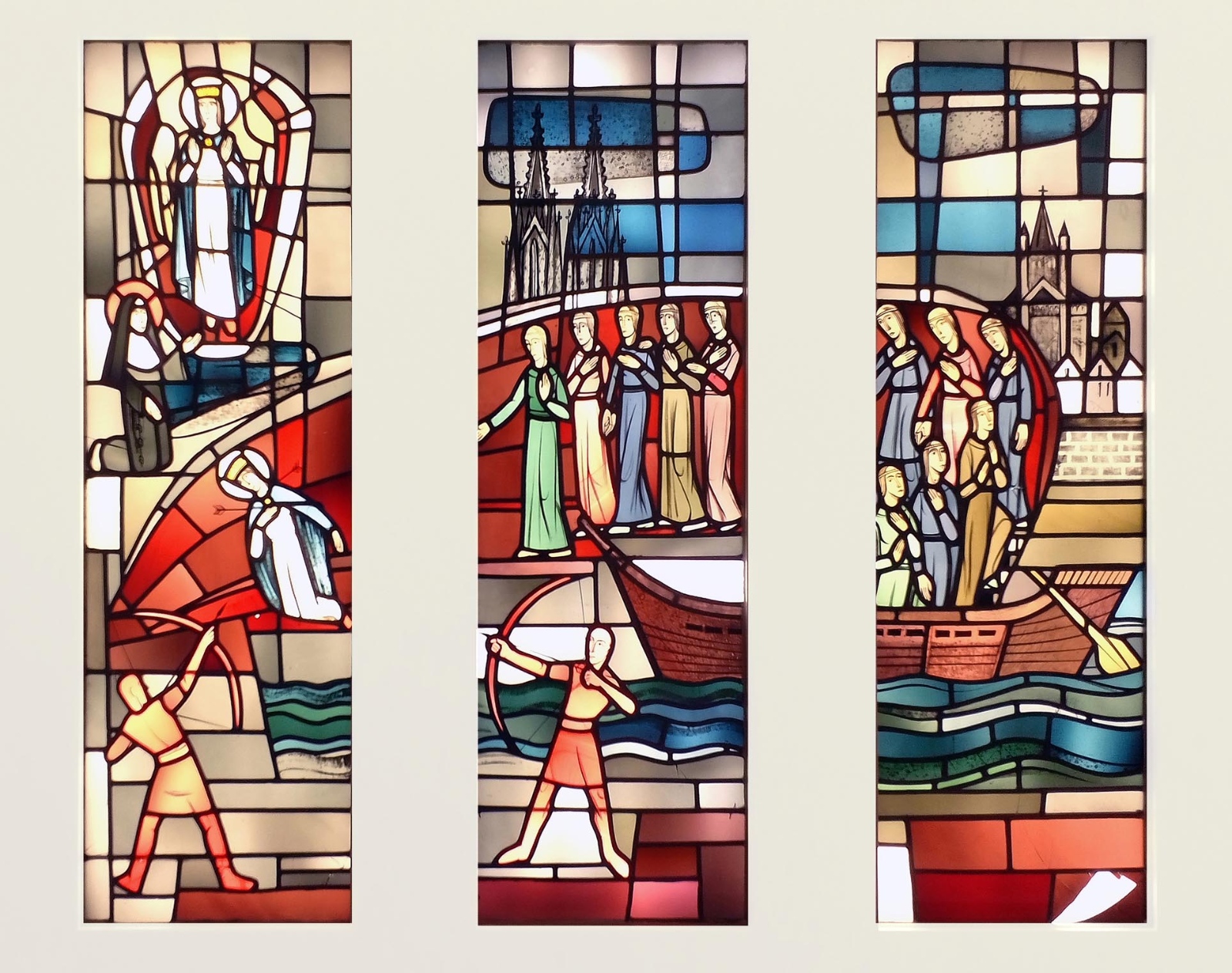 Ansicht des Ursula-Fensters