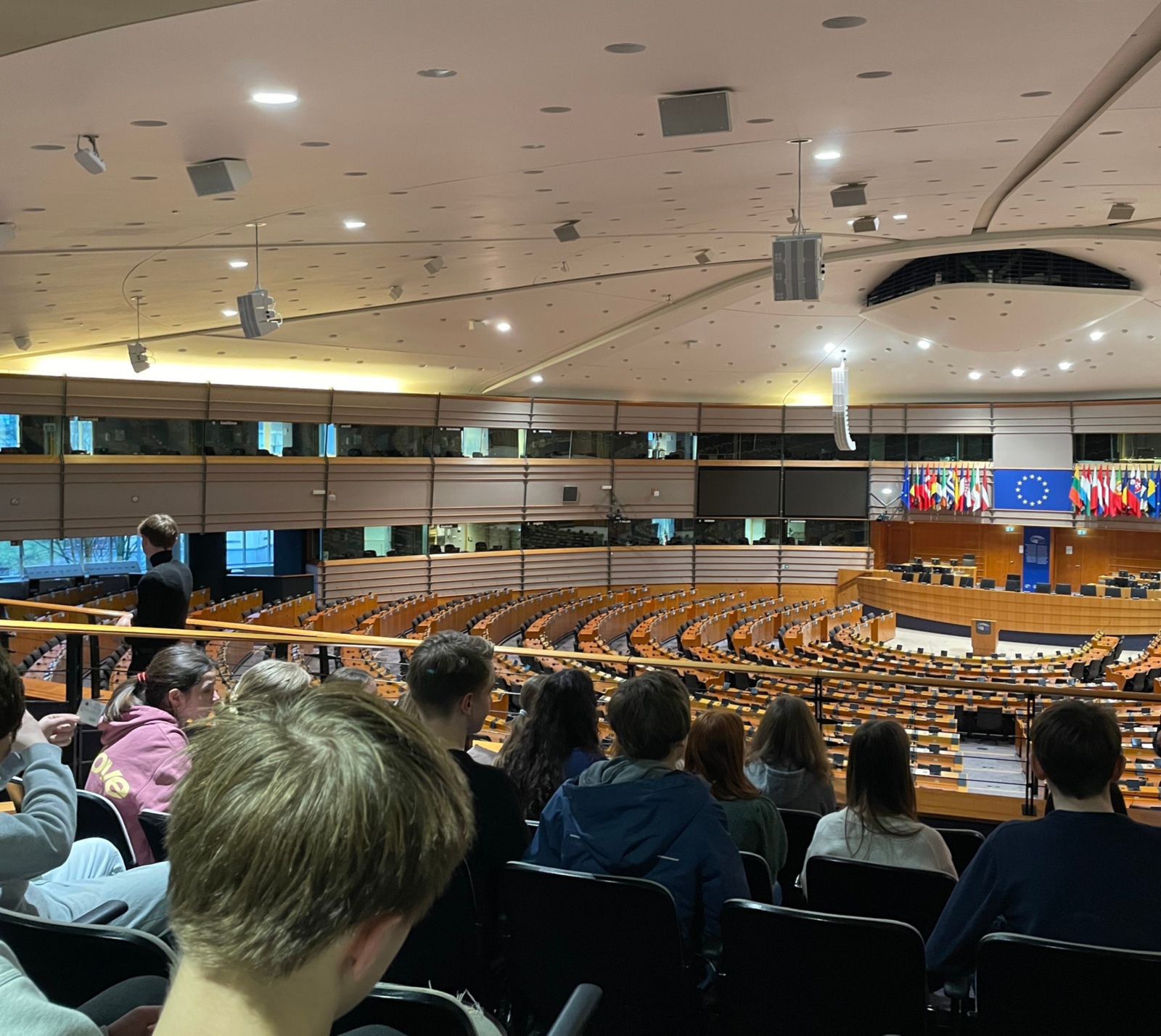 Im Plenarsaal der EU